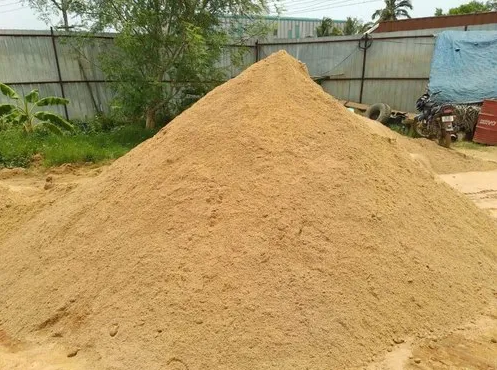 песок для строительства фундамента